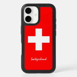 Switzerland & Swiss Flag fashion, travel /sports iPhone 16 Case