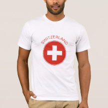Switzerland - Swiss Flag T-Shirt.
