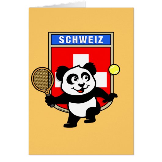 Switzerland Tennis Panda (Front)