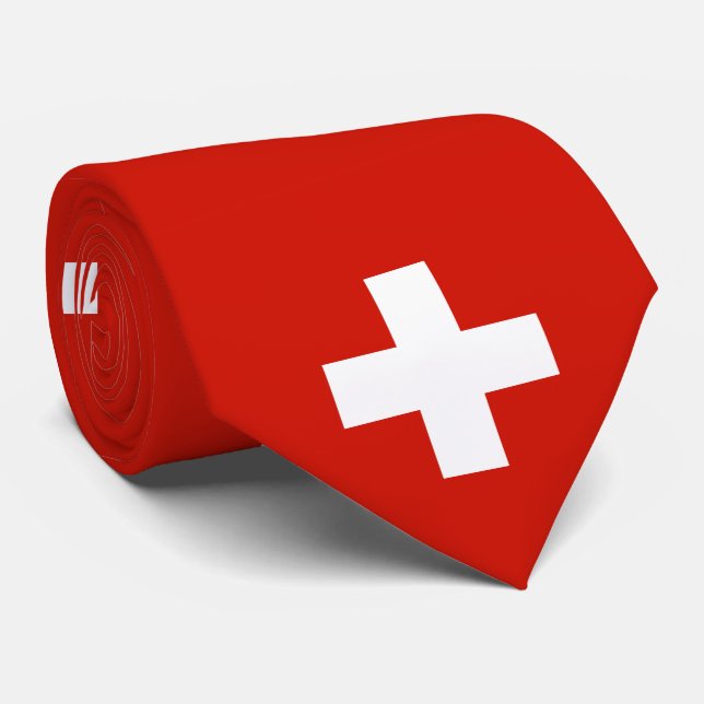 Switzerland Tie (Rolled)