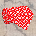 Switzerland Ties, fashion Swiss Flag business Neck Tie<br><div class="desc">Neck Tie: Patriotic Swiss Flag fashion and Switzerland business design - love my country,  office wear,  travel,  national patriots / sports fans</div>