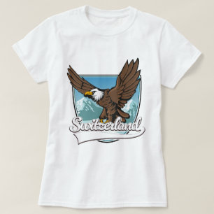 Switzerland Travel Logo T-Shirt