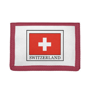 Switzerland Tri-fold Wallet
