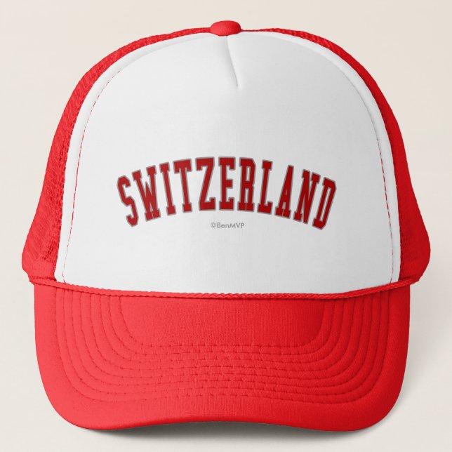 Switzerland Trucker Hat (Front)