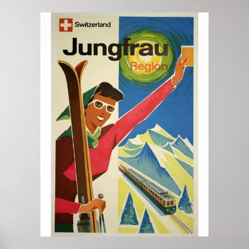 Switzerland_ Vintage Travel Poster