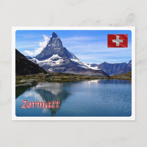 Switzerland _ Zermatt _ Postcard