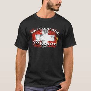 Switzerland Zurich Mormon LDS Mission Missionary T-Shirt