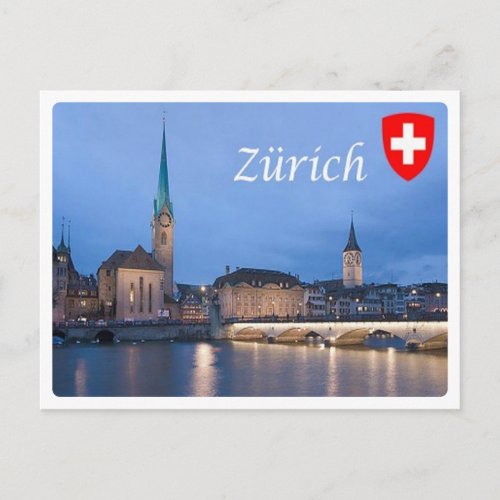 Switzerland _ Zurich _ Postcard