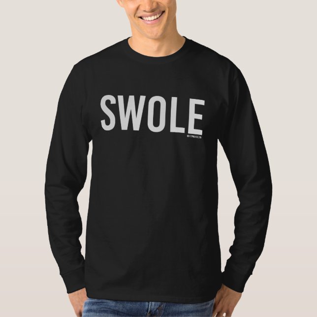 SWOLE -   Guy Fitness -.png T-Shirt (Front)