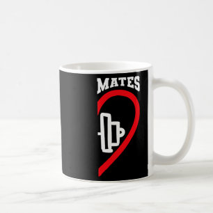 Swole Mates Cute Workout Matching Couples Valentin Coffee Mug