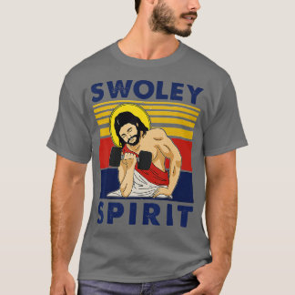 Swoley Spirit WEIGH LIFING Jesus Swoley Spirit  T-Shirt