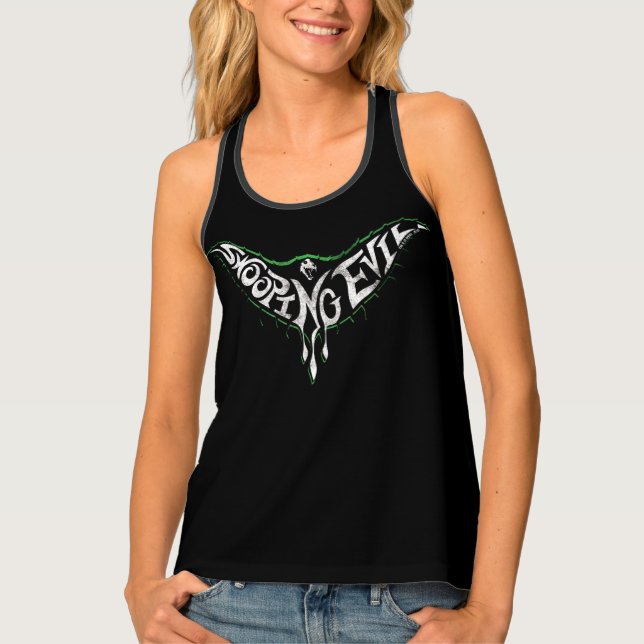 Swooping Evil Creature Graphic Tank Top (Front)