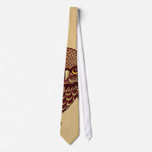 Swooping Owl Neck Tie