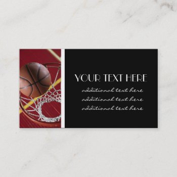 Swoosh Business Card by cami7669 at Zazzle