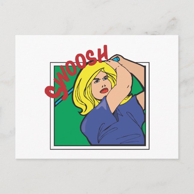 Swoosh Postcard (Front)