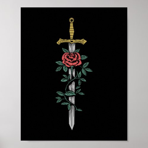 Sword and Rose Poster