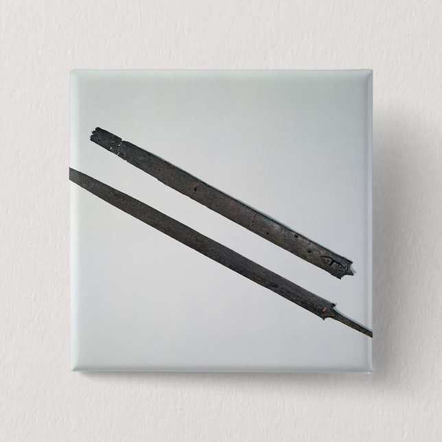 Sword and sheath, from La Tene, Switzerland Button (Front)