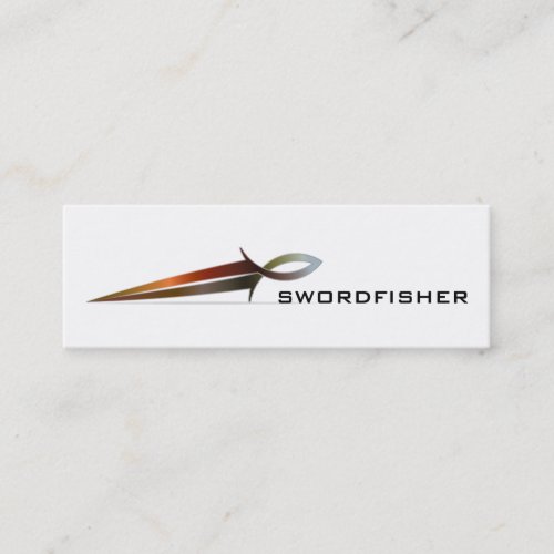 Sword Fisher Business Cards