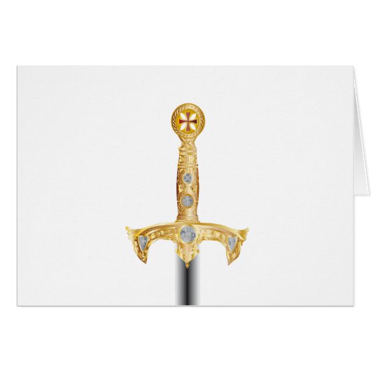 Sword of an Knight Templar Cards (Front Horizontal)