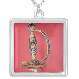 Sword of Honour' Silver Plated Necklace