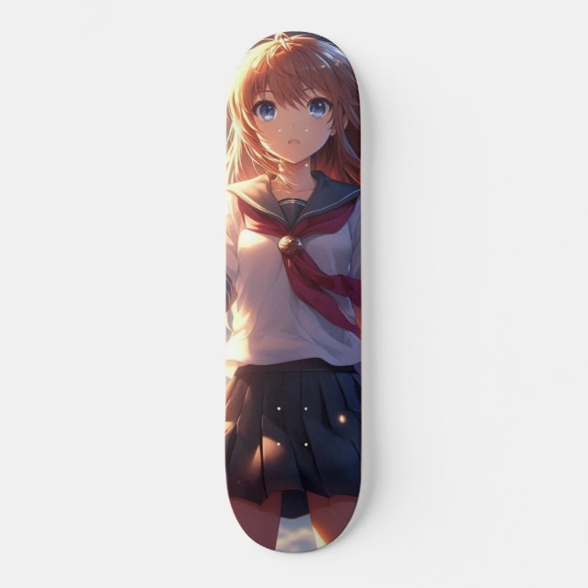 Sword of Hope: Chronicles of Yamato Academy Skateboard (Front)