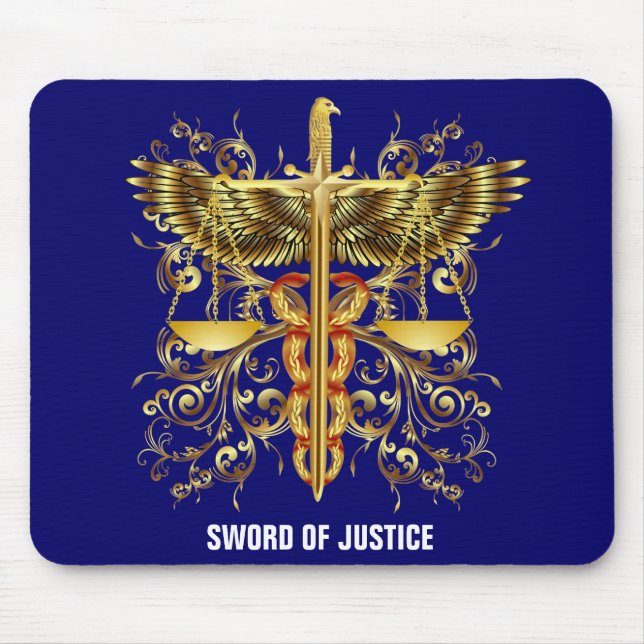 Sword of Justice Mouse Pad (Front)