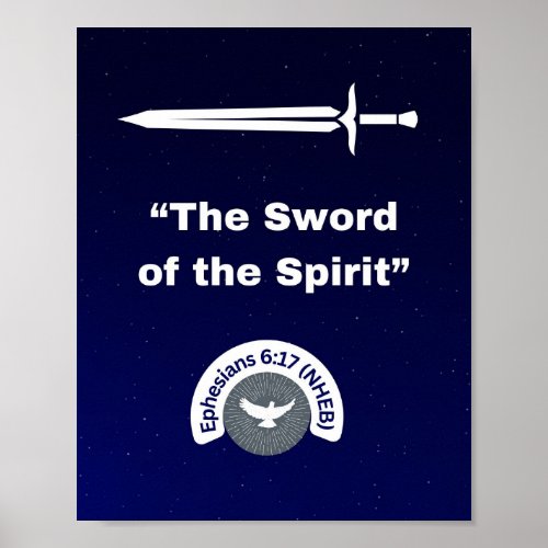 Sword of the Spirit _ 8 x 10 Poster Paper