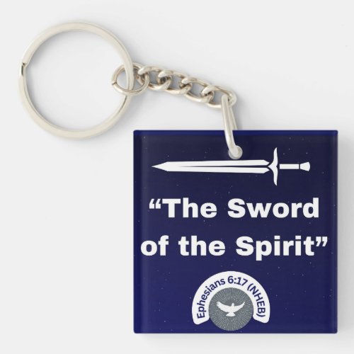 Sword of the Spirit _ Acrylic Keychain