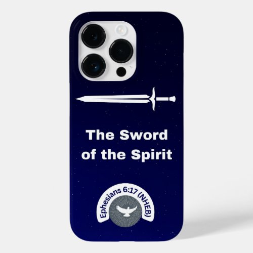 Sword of the Spirit _ Barely There _  Case_Mate iPhone 14 Pro Case