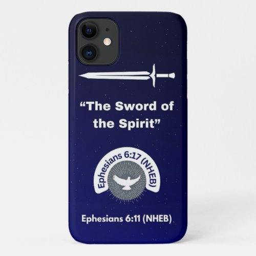 Sword of the Spirit Barely There _ iphone 11 Case