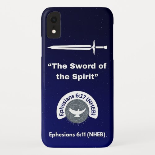 Sword of the Spirit Barely There _ iphone XR Case