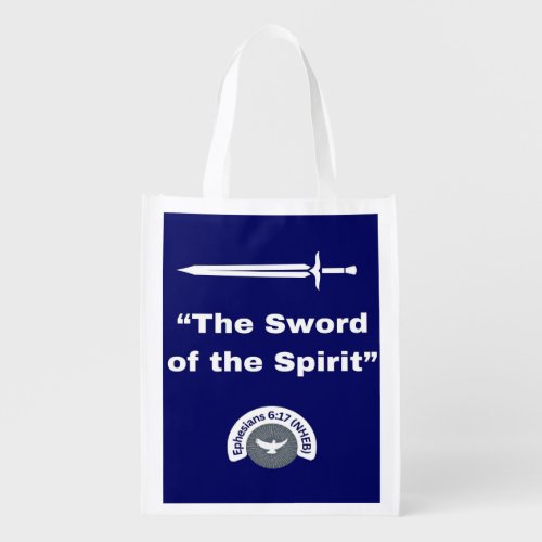 Sword of the Spirit _ Reusable Grocery Bag