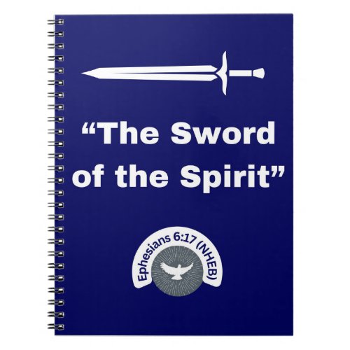 Sword of the Spirit _ Spiral Photo Notebook