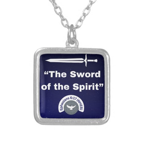 Sword of the Spirit _ Square Necklace