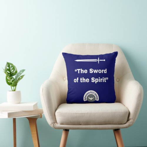 Sword of The Spirit _ Throw Pillow