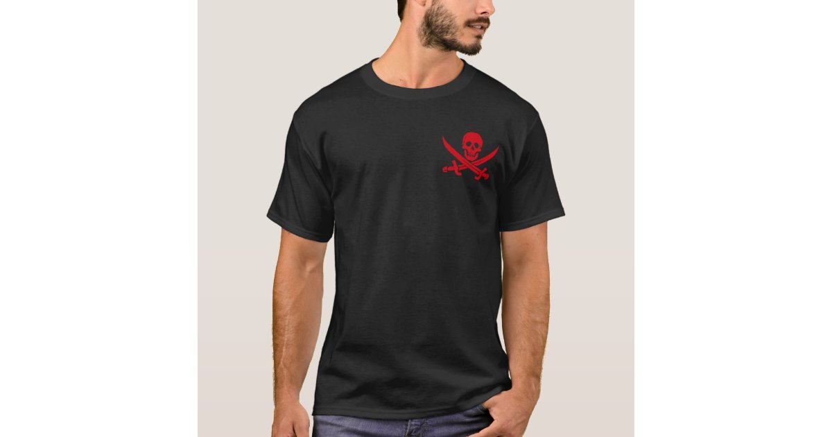 Golf Pirate Jolly Roger T-Shirt