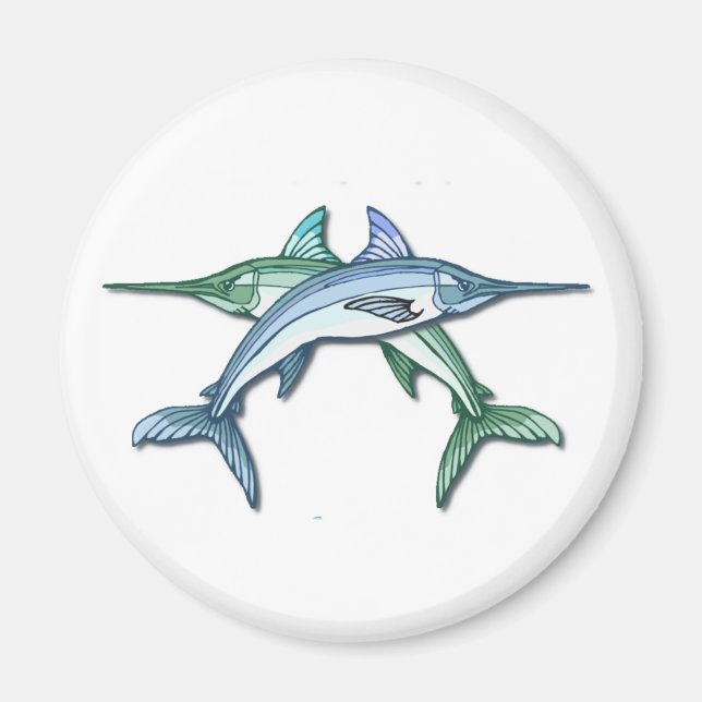 Swordfish Magnet (Front)