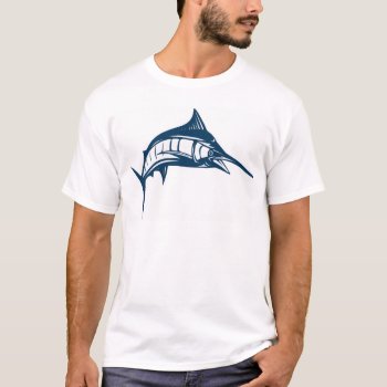 Swordfish Motif Clothes T-shirt by beachcafe at Zazzle