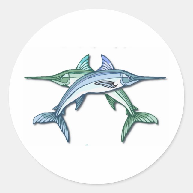 Swordfish Sticker (Front)