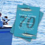 Swordfish Surprise Saltwater Fishing His Birthday Invitation at Zazzle