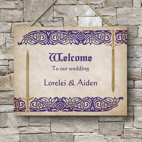 Swords Celtic Wedding Foam Board