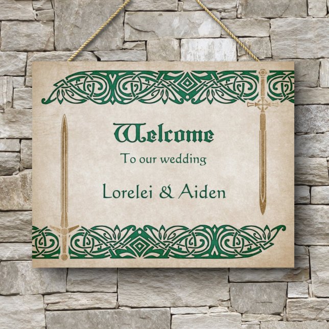 Swords Celtic Wedding Foam Board (Creator Uploaded)