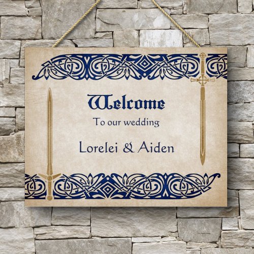 Swords Celtic Wedding Foam Board