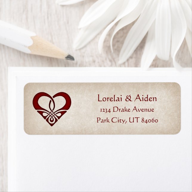 Swords Celtic Wedding Label (Insitu)