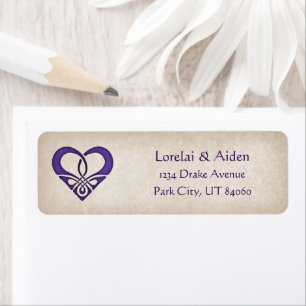 Swords Celtic Wedding Label
