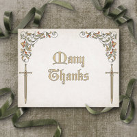 Swords Gamer Fantasy Wedding