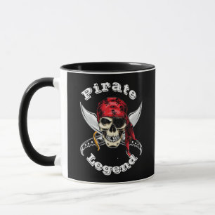 Swords n Skull Pirate Legend Mug