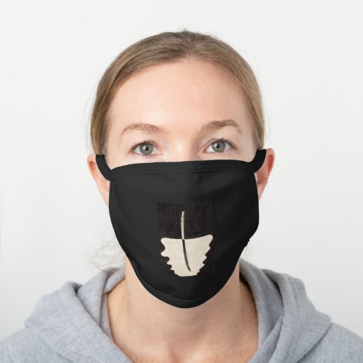 Swords of Legend: Reflection Black Cotton Face Mask (Worn)