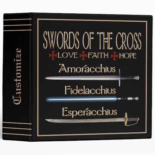 Swords Of The Cross Dresden Fans 3 Ring Binder