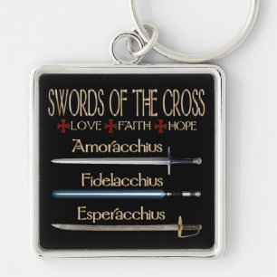 Swords Of The Cross Dresden Fans Keychain